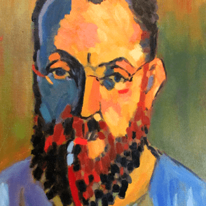 Study of a Derain portrait of Matisse