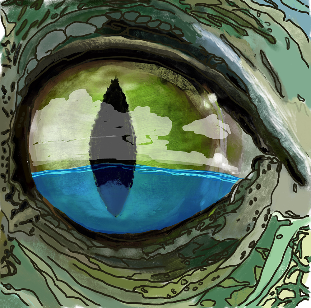 Dinosaur | Eyeball | Ocean - #Artmash