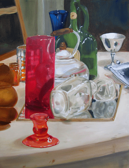 Reflective Still Life Study